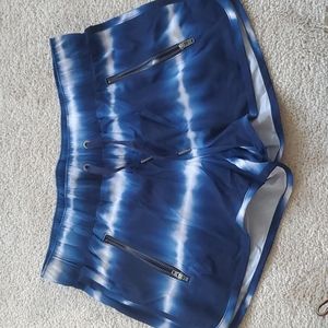 Tie-dye Athleta shorts